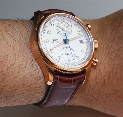 iwc portuguese chronograph classic review|iwc portuguese chronograph review.